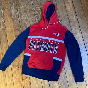 New England Patriots Hoodie NFL Team Official. Size Mens Medium
